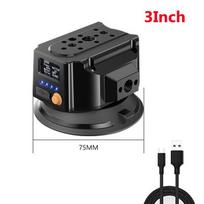 6Inch Strong Electric Suction Cup 4.5Inch Car Camera Suction Cup Shock Absorption Sport Cam Fixed Shooting Tool for Camera Phone