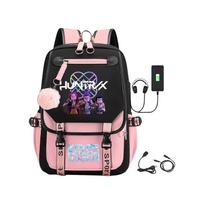 Kpop Raganų Medžiotojų Merginų Grupės Filmo Apsuptas Spausdintas Kuprinė One Size