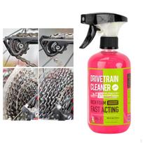 Concentrate Bicycle Chain Cleaner Drivetrain Component Maintenance Foam Formula Multipurpose 520ml