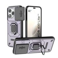For Honor 400 Lite Case Cover Huawei Honor 400 Lite Capas PC Shockproof Bumper Lens Protective Ring Holder Fundas Honor 400 Lite Honor 400 Lite