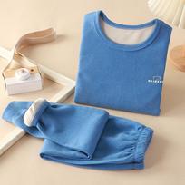 Kids' Autumn Underwear Set: Boys & Girls Base Layer Pants 80cm raudona