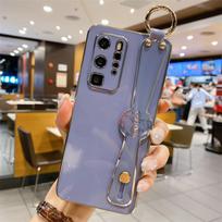 Kryžminio korpuso galvanizuotas apyrankės telefono dėklas, skirtas Samsung S23 S22 Ultra S21 S20 FE A14 A24 A34 A54 A13 A23 A33 A53 A12 A22 A32 A52 A50 A51 / iPhone 15 14 samsung M33 5G pilka