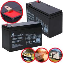 Extralink AGM 12V 9Ah | Battery | Maintenance-Free