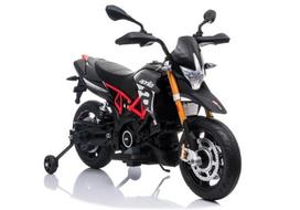 Elektrinis motociklas vaikams Aprilia A007 juodas