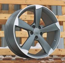 PRORACING BK217 Grey Polished Half Matt (MGHM) R19 5x112.00 ET45 CB66.50 J8.5