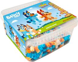 Hama - Maxi Bucket of Beads+Plate, Bluey (388756)