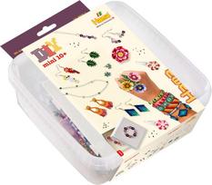 Hama - Mini beads and pegboards in bucket, jewelry (385404)