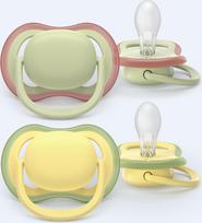 Philips Avent - Ultra air soother, 18m+, light green/yellow
