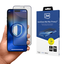Apsauginis stiklas (Apple IPhone 17 Pro) HardGlass Matt Max Privacy