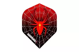 Smiginio strėlyčių sparneliai Winmau Mega Red Spider Standard