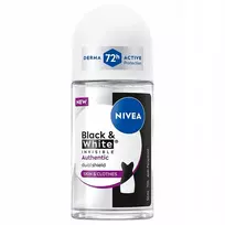 NIVEA_Black & White Authentic dezodorantas su rutuliuku 50 ml
