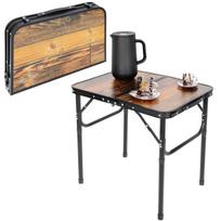 Sulankstomas Stovyklavimo Stalas 60x45x25/56cm Medinis