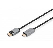Digitus 4K DisplayPort Adapter Cable, DP - HDMI Type A | DB-340202-018-S | 1.8 m