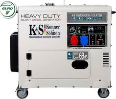 Agregat Könner & Söhnen 7000 W | KS9200HDES-1/3 ATSR | 4260405362363