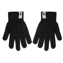 BeSNAZZY Megztos pirštuotos pirštinės su pašiltinimu R-108DB-black/18 cm