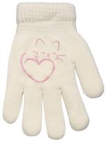 BeSNAZZY Megztos pirštuotos pirštinės su pašiltinimu R-104DB-beige/15 cm