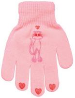 BeSNAZZY Megztos pirštinės R-012A-pink15/15 cm