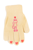 BeSNAZZY Megztos pirštinės R-012A-beige15/15 cm