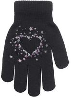 BeSNAZZY Megztos pirštinės R-012A-black16/16 cm