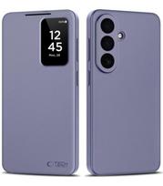 Purpurinis atverčiamas dėklas Samsung Galaxy S26 Plus telefonui "Tech-Protect Smart Wallet"
