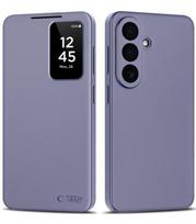 Purpurinis atverčiamas dėklas Samsung Galaxy S26 telefonui "Tech-Protect Smart Wallet"