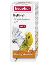 BEAPHAR Multi-Vit Parrots Vitaminų Preparatas Papugoms 20 ml