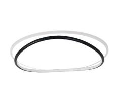LED lubinis šviestuvas HALO, 38 W, 230 V, Ø 50 cm, juodas