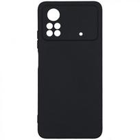 „Evelatus Xiaomi Poco M4 Pro“ nano silikoninis dėklas, minkštas lietimui, TPU, juodas