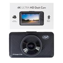 4K UHD automobilio DVR vaizdo registratorius, G-jutiklis, stovėjimo stebėjimas, 170° matymo kampas