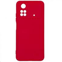 „Evelatus Xiaomi Poco M4 Pro“ nano silikoninis dėklas, minkštas lietimui, raudonas, TPU