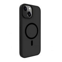 „Evelatus“ „Apple iPhone 15 Plus“ „Hybrid“ dėklas su „Magsafe PC+TPU“ danga, juodas