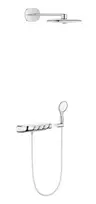 Grohe Rainshower SmartControl – dušo rinkinys Duo su termostato maišytuvu – įmontuojamas, 36 cm, chromuotas 26443000