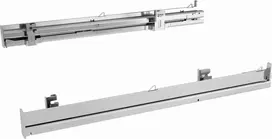 Siemens HZ638000 orkaitės dalis / priedas Nerūdijančiojo plieno Telescopic guides