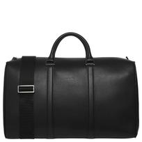 Rankinė, krepšys vyrams, Juoda, raised duffle