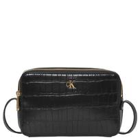 Rankinė per petį moterims, Juoda, CK croc camera? bag