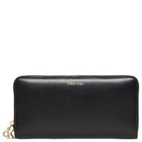 Piniginė moterims, Juoda, CK large zip around