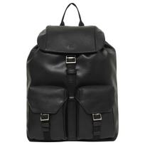 Kuprinė vyrams, Juoda, cargo flap backpack