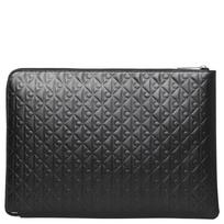 Piniginė vyrams, Juoda, emblem emboss medium wallet