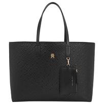 Pirkinių krepšys moterims, Juoda, TH icon tote mono