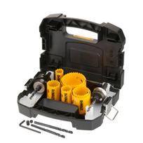 Gręžimo karūnų komplektas DeWalt DT90353-QZ; 22-68 mm; 11 vnt.