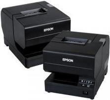 Epson TM J7700 - Belegdrucker - Tintenstrahl - Roll (8,3 cm), 230 x 297 mm - bis zu 98 mm/Sek. - USB 2.0, LAN - Cutter - weiß