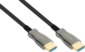 AOC Hybrid Ultra-High-Speed HDMI 2.1 Kabel, 8K @60Hz / 4K @120Hz, 48GBit/s, schwarz, 100m, PYTHON (AOC-H21100)