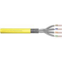 DIGITUS Verlegekabel Cat7a S/FTP tw.Pair 500m gelb AWG22/1 (Speditionsversand)