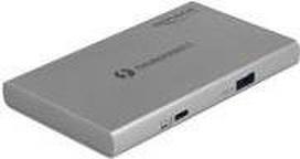 DELOCK Thunderbolt 4 Hub 3 Port mit zustzlichem SuperSpeed USB 10Gbps Typ-A Port - 8K