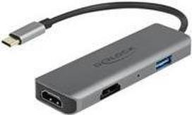 Delock - Dockingstation - USB-C / Thunderbolt 3 - 2 x HDMI (87780)