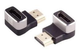 MicroConnect HDMI 8k 90° angeled down F-M 8k 60Hz 4K 120Hz (HDM19F19MA2-8K)