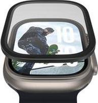 PanzerGlass Screen Protector w. Black Metal Frame Apple Watch 2025 49mm | Ultra 2 | Ultra