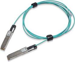 NVIDIA - 200GBase-AOC Direktanschlusskabel - QSFP56 zu QSFP56 - 50 m - 50 m - Glasfaser - Active Optical Cable (AOC)