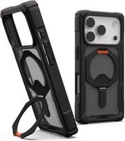 UAG Urban Armor Gear Plasma XTE MagSafe Kickstand Case | Apple iPhone 17 Pro | schwarz/pop orange | 114527114097 (114527114097)