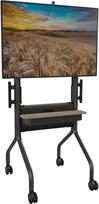 Chief Voyager Height Adjustable AV TV Cart - For LCD Displays 50-70 - Black - Wagen - für Flachbildschirm / Videokonferenzsystem - Schwarz - Bildschirmgröße: 127-191 cm (50-75) - Montageschnittstelle: 200 - 200 mm - 600 - 400 mm (LSCUB)